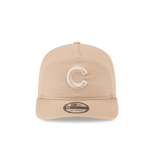 Chicago Cubs Light Beige Snapback Cap in Cream