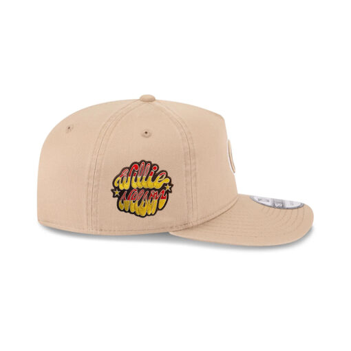 Chicago Cubs Light Beige Snapback Cap in Cream