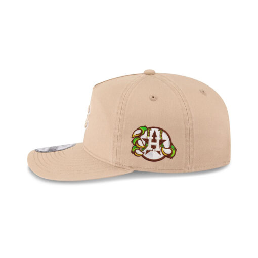 Chicago Cubs Light Beige Snapback Cap in Cream