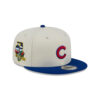 Chicago Cubs Local Script Snapback Cap in Cream