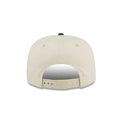 Chicago Cubs Metallic Logo Adjustable Cap in Cream