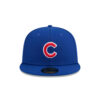 Chicago Cubs Number 42 Tribute Fitted Cap in Blue
