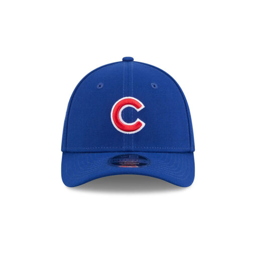 Chicago Cubs Number 42 Tribute Stretch-Fit Cap in Blue