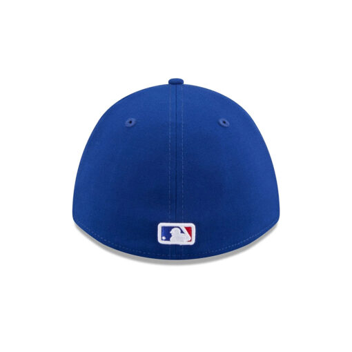 Chicago Cubs Number 42 Tribute Stretch-Fit Cap in Blue