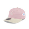 Chicago Cubs Retro Fan Snapback Cap in Light Pink