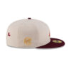 Chicago Cubs Rose Graphic Fitted Cap in Cream