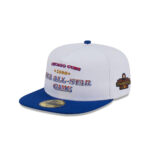 Chicago Cubs Script Stripe A-Frame Fitted Cap in White