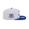 Chicago Cubs Script Stripe A-Frame Fitted Cap in White