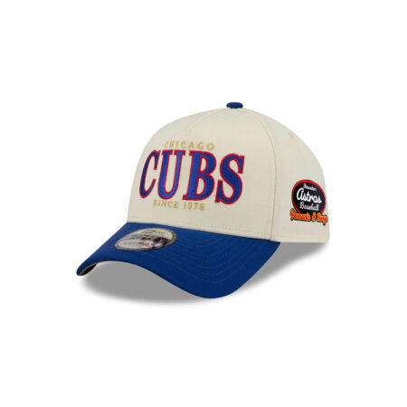 Chicago Cubs Season Opener Snapback Cap in Chrome White