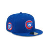 Chicago Cubs Shadow Mark Fitted Cap in Navy