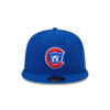 Chicago Cubs Shadow Mark Fitted Cap in Navy