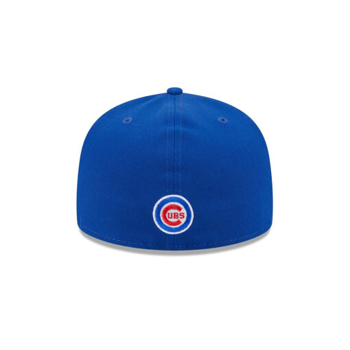 Chicago Cubs Shadow Mark Fitted Cap in Navy