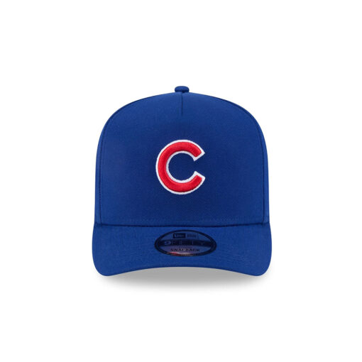 Chicago Cubs Side Patch A-Frame Snapback in Blue
