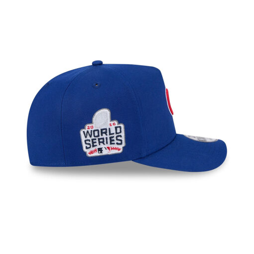 Chicago Cubs Side Patch A-Frame Snapback in Blue