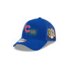 Chicago Cubs State Outline A-Frame Snapback in Blue