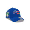 Chicago Cubs State Outline A-Frame Snapback in Blue 2 Chicago Cubs State Outline A-Frame Snapback in Blue