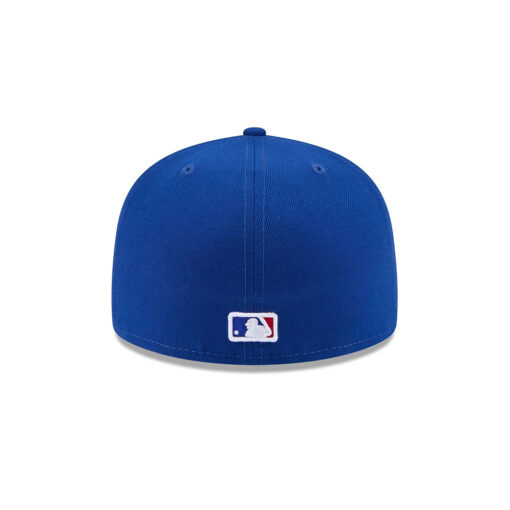 Chicago Cubs State Outline Fitted Cap in Blue