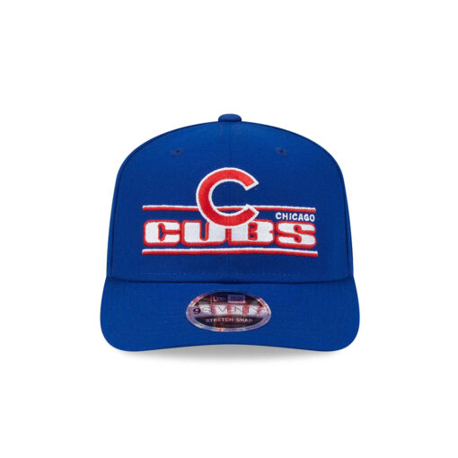 Chicago Cubs Statement Stretch-Snap Cap in Blue