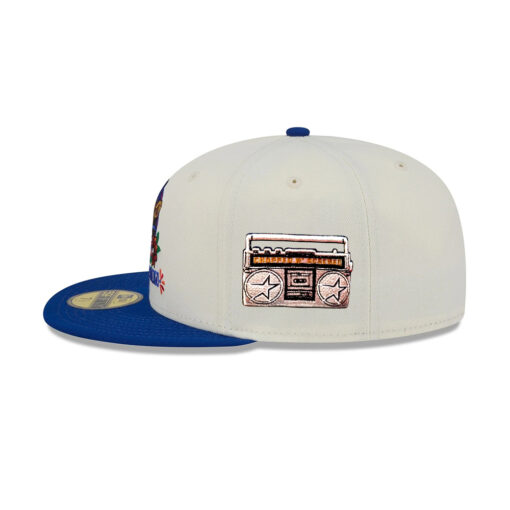 Chicago Cubs Sugar Skull Fan Fitted Cap in Cream Chicago Cubs Sugar Skull Fan Fitted Cap in Cream
