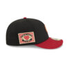 Chicago Cubs Team Card Graphic Fitted Cap in Black