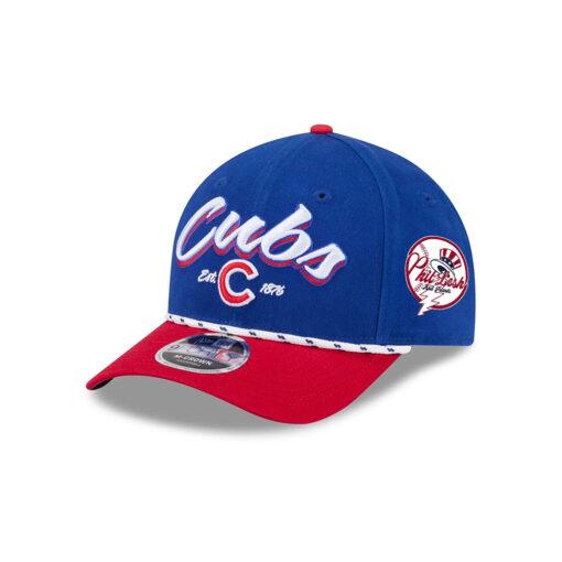 Chicago Cubs Team Loyal Snapback Cap in Blue