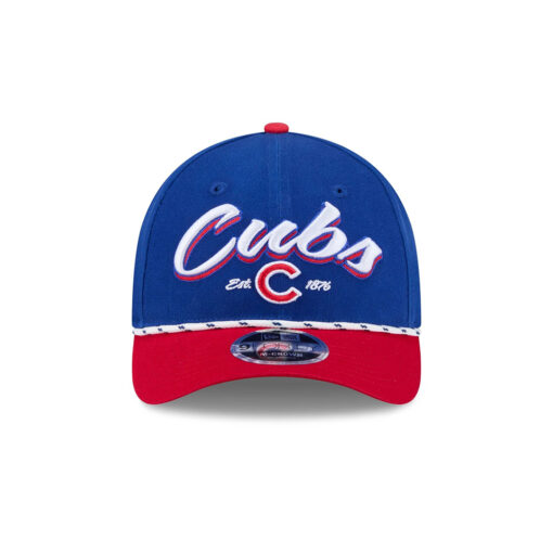 Chicago Cubs Team Loyal Snapback Cap in Blue