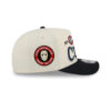 Chicago Cubs Triple Mark Snapback Cap in Chrome White