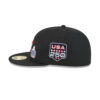 Chicago Cubs Trophy Wordmark Fitted Cap in Black 3 Chicago Cubs Trophy Wordmark Fitted Cap in Black