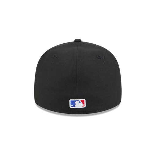 Chicago Cubs Trophy Wordmark Fitted Cap in Black Chicago Cubs Trophy Wordmark Fitted Cap in Black
