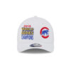 Chicago Cubs Trophy Wordmark M-Crown Snapback in White 1 Chicago Cubs Trophy Wordmark M-Crown Snapback in White