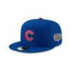 Chicago Cubs Tucker Side Patch Fitted Cap in Blue