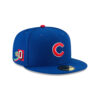 Chicago Cubs Tucker Side Patch Fitted Cap in Blue