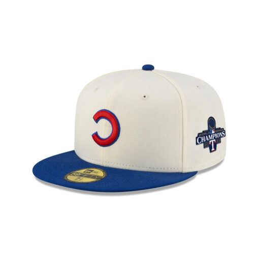 Chicago Cubs Upside Down Fitted Cap in Chrome