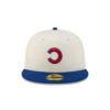 Chicago Cubs Upside Down Fitted Cap in Chrome
