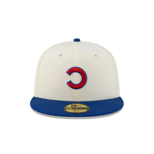 Chicago Cubs Upside Down Fitted Cap in Chrome