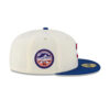 Chicago Cubs Upside Down Fitted Cap in Chrome