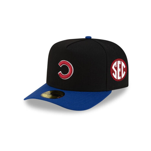 Chicago Cubs Upside Down Street Fitted Cap in Black