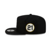 Chicago Cubs Upside Down Street Snapback Cap in Black