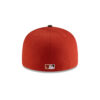 Chicago Cubs Visor Clip Fitted Cap in Red Black