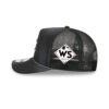 Chicago Cubs Washed Fan Trucker Cap in Black