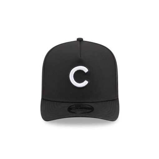 Chicago Cubs Weather-Ready Snapback Cap in Black