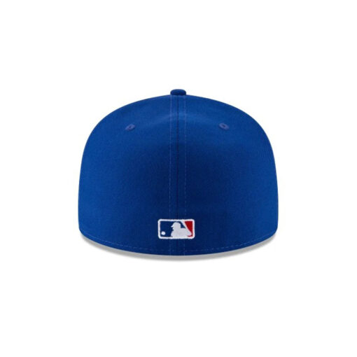 Chicago Cubs World Series Side Patch Fitted Cap in White