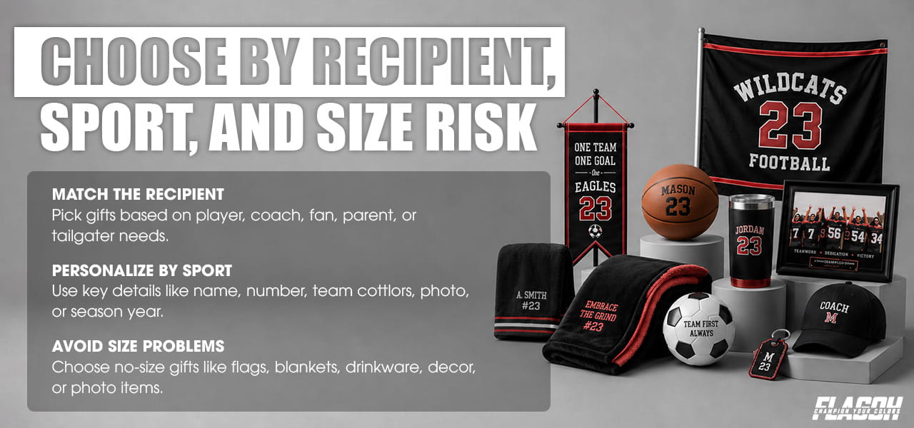 Personalized Sports Gifts for Fans, Players, and Teams 7 Choose by Recipient, Sport, and Size Risk