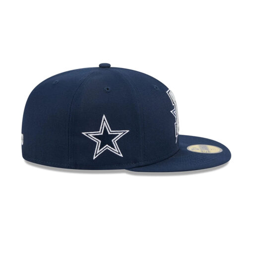 Dallas Cowboys Dark Logo Fitted Cap Dallas Cowboys Dark Logo Fitted Cap