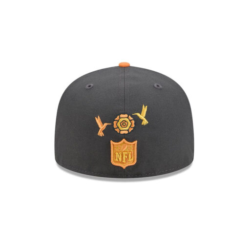 Dallas Cowboys Day of the Dead Fitted Cap in Graphite Dallas Cowboys Day of the Dead Fitted Cap in Graphite