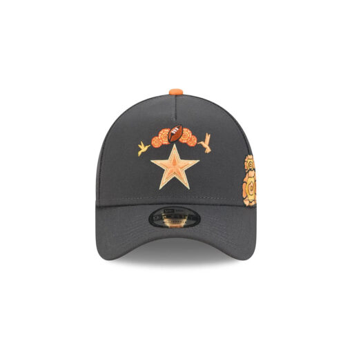 Dallas Cowboys Day of the Dead Snapback Cap in Graphite