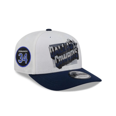 Dallas Cowboys Duck Cloth Adjustable Cap in Black and Gray
