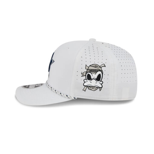 Dallas Cowboys Performance Rope Stretch-Snap Cap in Optic White Dallas Cowboys Performance Rope Stretch-Snap Cap in Optic White