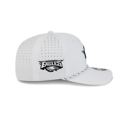 Dallas Cowboys Performance Rope Stretch-Snap Cap in Optic White Dallas Cowboys Performance Rope Stretch-Snap Cap in Optic White