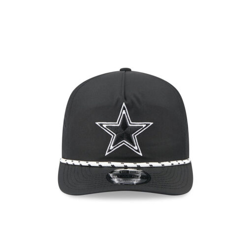 Dallas Cowboys Rope Snapback Cap in Black and White Dallas Cowboys Rope Snapback Cap in Black and White